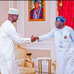 Governor Abdullahi Sule of Nasarawa State and President Ahmed Bola Tinubu