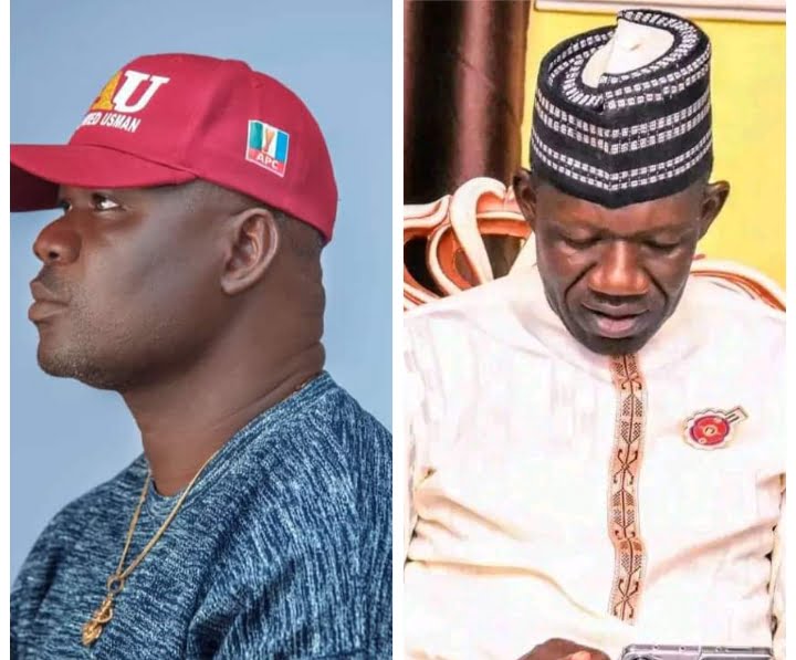 Femi Omoga rejoices with Kogi Solid Minerals Commissioner, Engr. Bashir Gegu on his reappointment by Gov Bello.