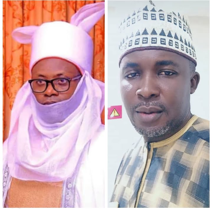 Kogi Central NYCN zonal Chairman, Bashir Umar congratulate new Ohinoyi of Ebira land, Alhaji Ahmed Tijani Anaje