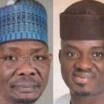 Nasarawa State Governor, Engineer Absullahi A Sule and Nasarawa State People's Democratic Party, PDP, Hon David Ombugadu