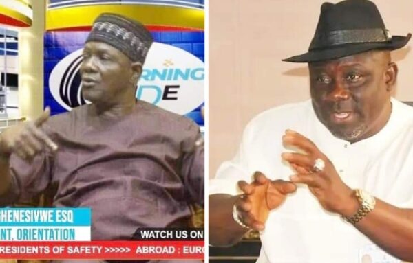 Executive Assistant on Orientation to Delta State Governor and Communications to the Governor, Dr Latimore Oghenesivbe and Governor of Delta State, Rt Hon Sheriff Oborevwori