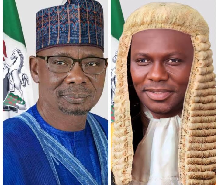 Nasarawa State Governor, Engineer Abdullahi A Sule and Speaker, Nasarawa State House of Assembly, Rt. Hon Danladi Jatau