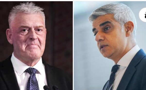 Lee Anderson and Sadiq Khan