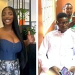 Wife of late Mohbad, Wumi Aloba and father of late Mohbad, Mr. Chinasa Afigbo Joseph Aloba