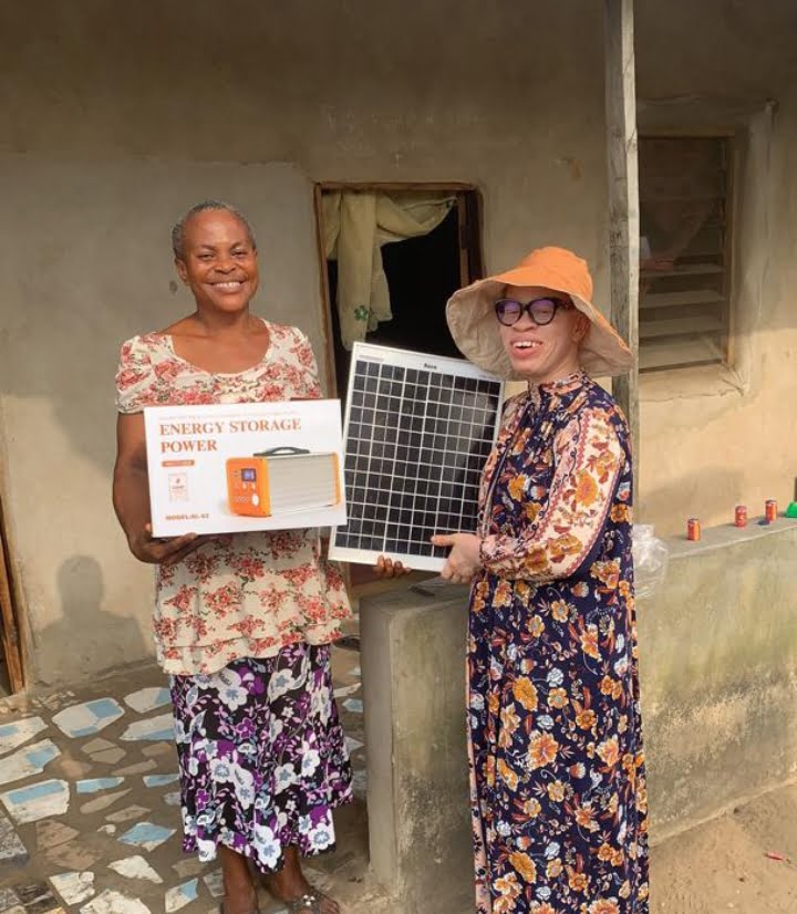 Renewable energy: Women affairs Ministry provides Solar-powered Home Systems to 100 families in Lagos and Akwa Ibom.