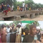 Nasarawa APC Chairman, Bello commissions over N15million Feferuwa bridge constructed by Hon Alkali.