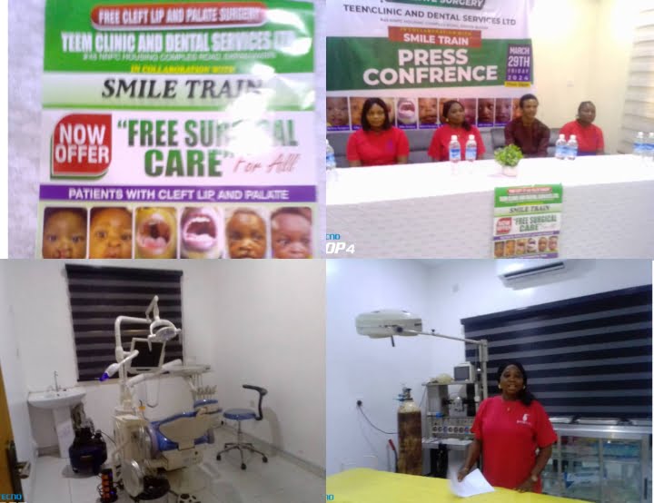Free Medical Surgery for Cleft Lip/Palate Organized By Teem Dental/Smile Train Coming to Warri in April 10th - 13th 2024
