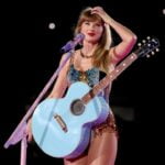 The American pop star Taylor Swift