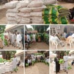 Eid-el-fitr: Nasarawa Assembly Information Chair, Hon. Ali Dizaho distributes palliative to Constituents.