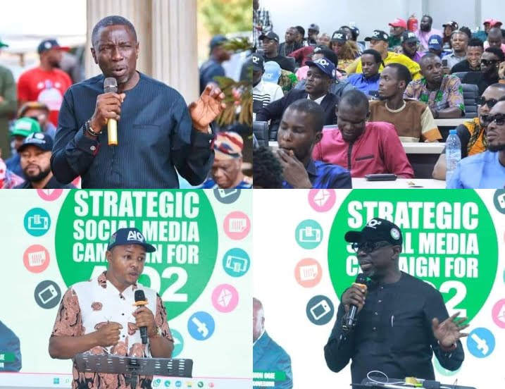 Edo 2024: Ighodalo interfaces with Edo State social media influencers, youths