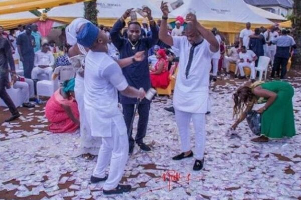 Some Nigerians abusing Nigeria's National currency, the Naira