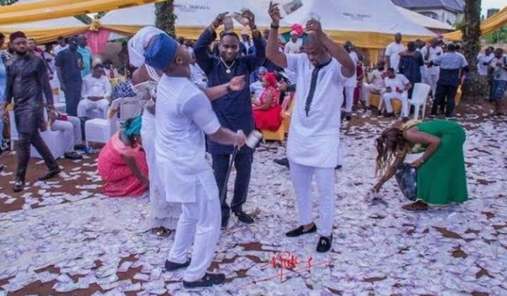 Some Nigerians abusing Nigeria's National currency, the Naira