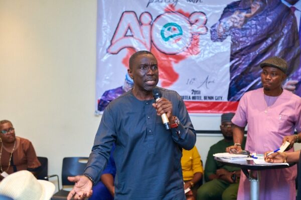 Governorship candidate of the Peoples Democratic Party (PDP) in the September election, Dr Asue Ighodalo