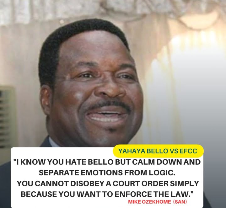 Mike Agbedor Abu Ozekhome is a Nigerian lawyer and human rights activist, holding the rank of a Senior Advocate of Nigeria, SAN