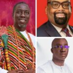 Dr Asue Ighodalo (PDP, Olumide Osaigbovo Akpata (LP) and Senator Monday Osiagbovo Akpata (APC)