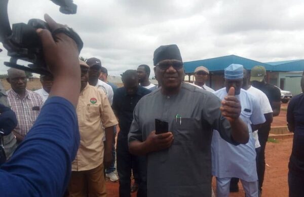 Chief Philip Dada, former SSG Nasarawa State who is the Ajiyan Karu