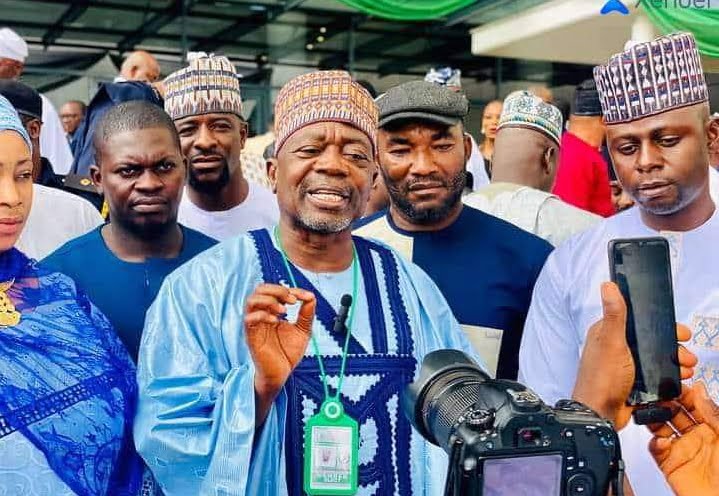 A house of representatives member representing the good people of Bassa/Dekina, Hon Paul Gowon Haruna, IJN