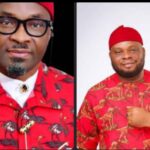 The Deputy Speaker of the House of Representatives, Rt. Hon Benjamin Kalu, and Prominent chieftain of the All Progressives Congress (APC) in Abia State, Hon Otuwe Kalu Oji.