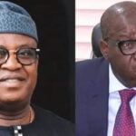 Vice Chairman south-South of the PDP, Chief Dan Obih and Edo State Governor, Godwin Obaseki