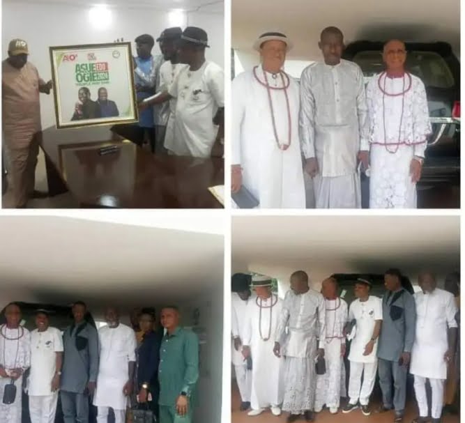 Edo 2024: Coalition Riverine communities visits PDP Dep. Gov candidate, Ogie