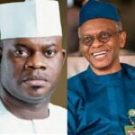 Former Governors of Kogi, Kaduna States, Alhaji Yahaya Bello and Malam Nasir El-rufai