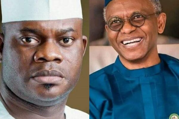 Former Governors of Kogi, Kaduna States, Alhaji Yahaya Bello and Malam Nasir El-rufai