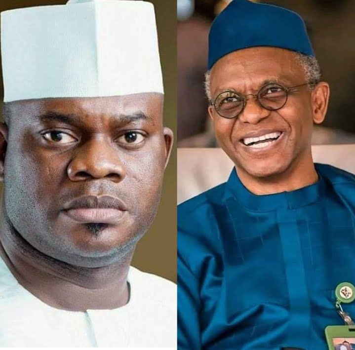 Former Governors of Kogi, Kaduna States, Alhaji Yahaya Bello and Malam Nasir El-rufai