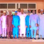 Nasarawa State House of Assembly Committee on Urban Development in a group picture with Engr. Mohammed Wada Yahaya, the Managing Director of NUDB and others