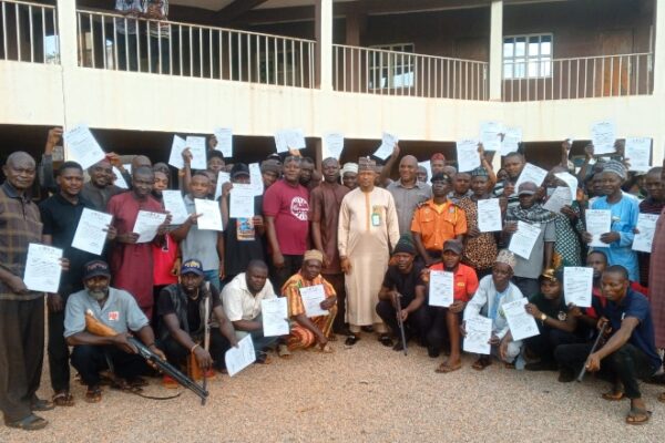 Olamaboro LGC TCC, Williams inaugurates 50 Hunter groups