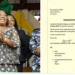Ex-Abia First Lady, Mercy Orji resigns from PDP