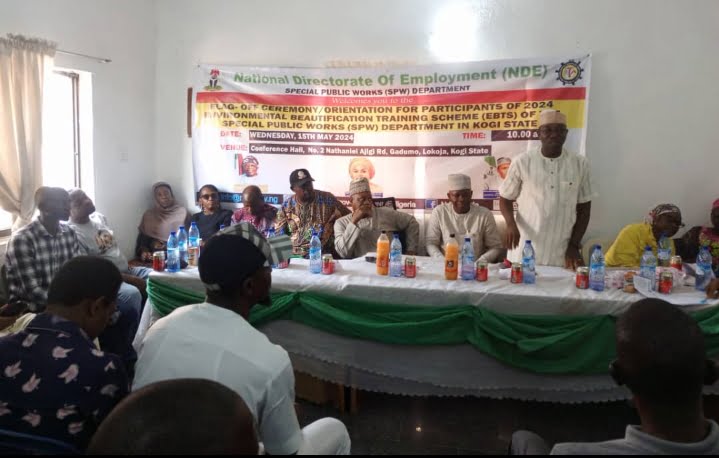 Kogi NDE trains 20 unemployed youths in Environmental beautification Skills