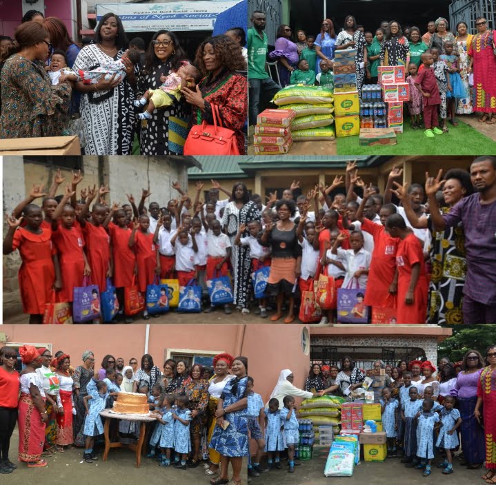 One year anniversary: Abia First Lady celebrates with Orphanage, Less Privileged, Vulnerable