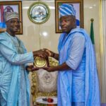 Nasarawa State Governor, Engr. Abdullahi Sule and Managing Director and Chief Executive, Federal Housing Authority Hon. Oyetunde Ojo
