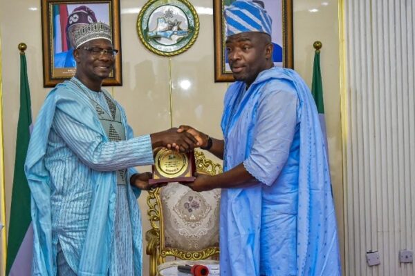 Nasarawa State Governor, Engr. Abdullahi Sule and Managing Director and Chief Executive, Federal Housing Authority Hon. Oyetunde Ojo