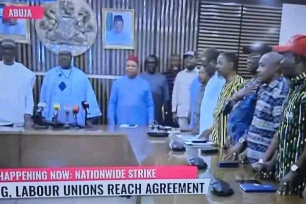Nigeria Strike: Federal Gov't Offers To Pay Above N60,000, Reaches Agreement With Labour