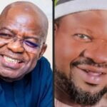 Abia State Governor, Alex Otti and Labour party chieftain, Mazi Emmanuel Uche