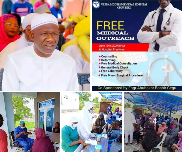 Gegu agog with Gov Ododo's free medical outreach beginning from 10th - 17th 