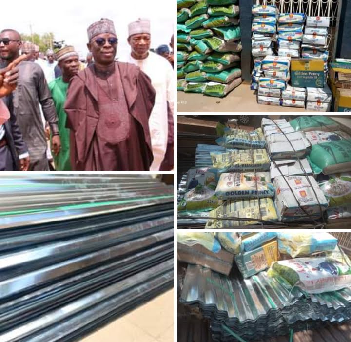 Former NSHA Speaker, Balarabe supports Victims of Toto LG communal Crisis with food, other relief items worth millions naira