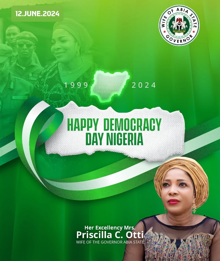 Wife of the Governor of Abia State , Mrs. Priscilla Chidinma Otti