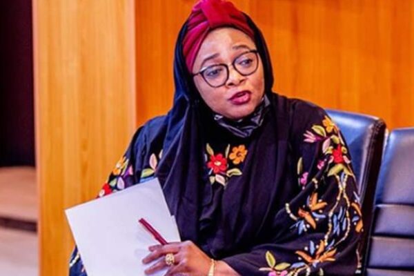 The Minister of State, Police Affairs, Hajiya Imaan Suleiman-Ibrahim