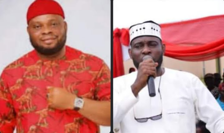 All Progressives Congress chieftain, Hon Otuwe Kalu Oji & Member representing Ohafia North constituency in Abia State House of Assembly, Hon. Mandela Obasi