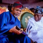 President Bola Tinubu (R) and Chief of Staff to the President, Rt. Hon. Femi Gbajabiamila