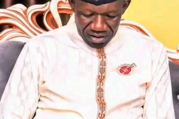 Honourable Muhammed Abubakar Bashir Gegu, Commissioner for Solid Minerals and natural resources in Kogi State.