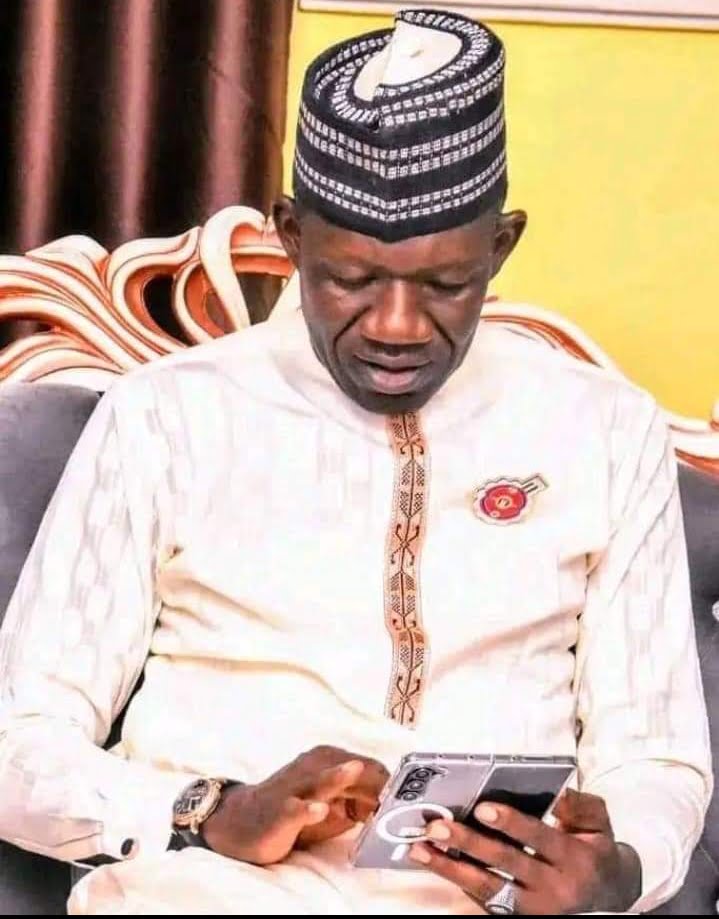 Honourable Muhammed Abubakar Bashir Gegu, Commissioner for Solid Minerals and natural resources in Kogi State.