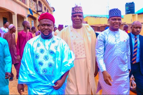 R-L: Speaker, Nasarawa State House of Assembly Rt. Hon. Danladi Jatau