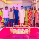 Lawmaker representing Lafia Central constituency at the Nasarawa State House of Assembly, Hon. Solomon Yakubu Akwashiki in a group photograph with his people