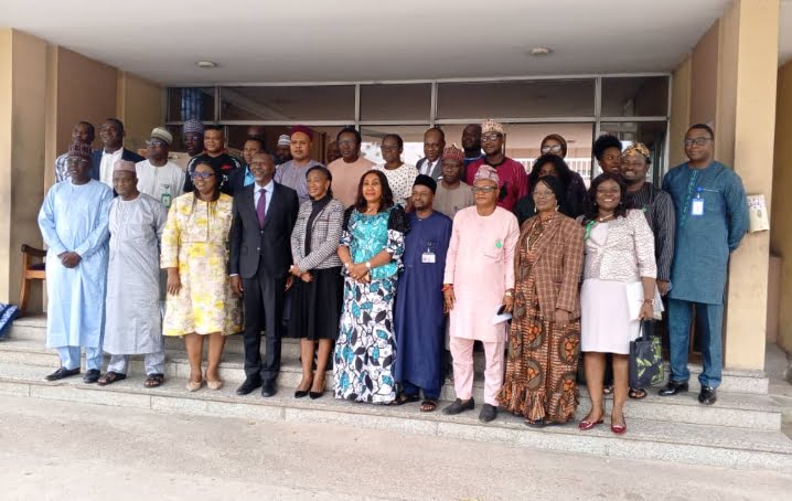 The Oil Producers Trade Section (OPTS), under the leadership of Executive Director Mr. Gweke Ajaifia in a group photograph with other stakeholders