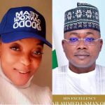 Queen Gimba Ayiami Halimat (B-Lami) and Kogi State Governor, Ahmed Usman Ododo