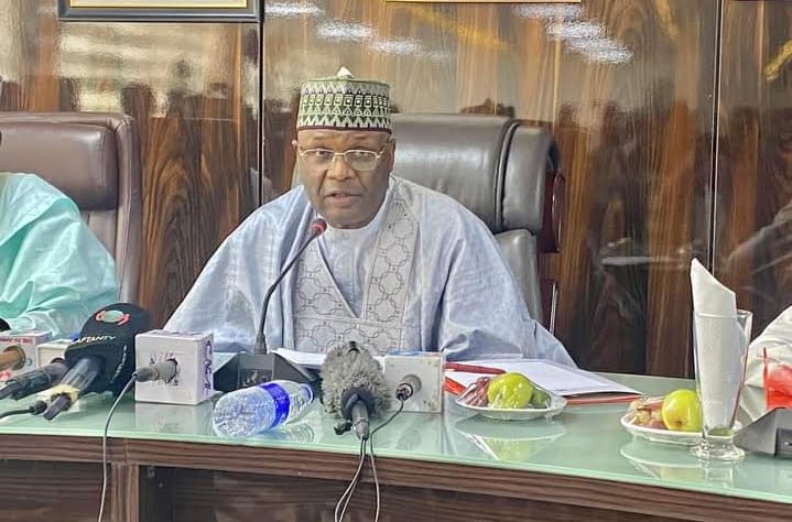 INEC chairman , Professor Mahmood Yakubu