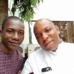 Activist Yahaya Idris and Prince Shuaib Abubakar Audu, Minister of Steel Development